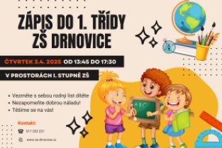 ZÁPIS DO 1. TŘÍDY